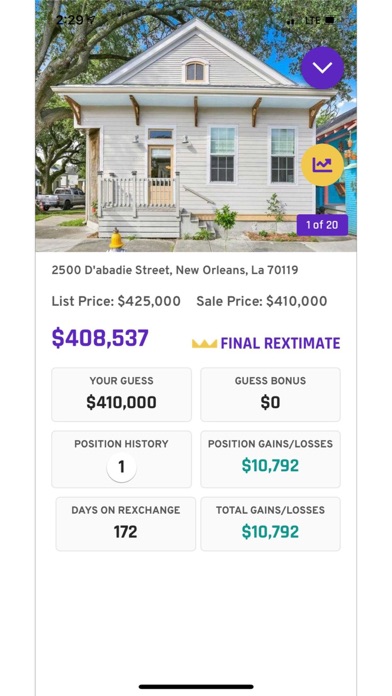 Rexchange-Real Estate Exchange Screenshot