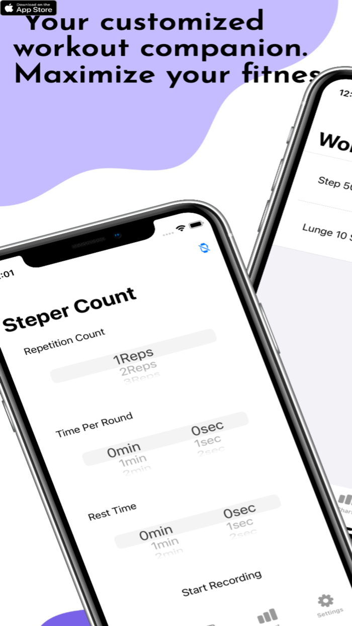 SteperCountWithWatch