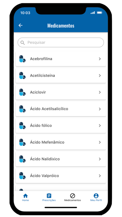 Prescrições Pediatria Screenshot