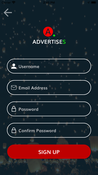Advertises Screenshot