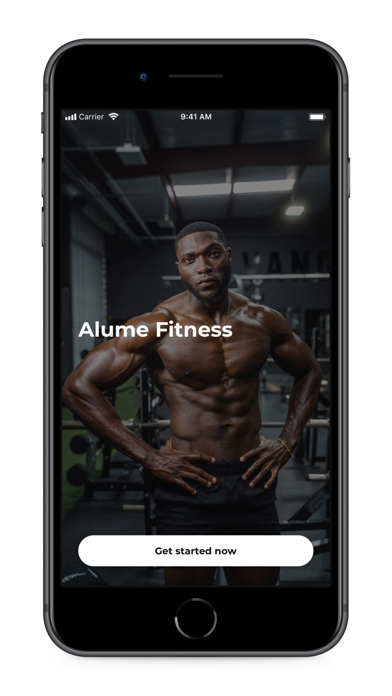 Alume Fitness Screenshot