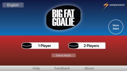 Big Fat Goalie Ice Hockey Screenshot