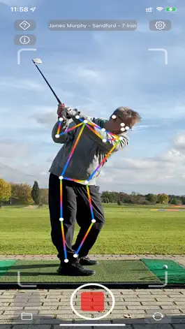 Game screenshot GolfRec - Golf Swing Analyzer apk
