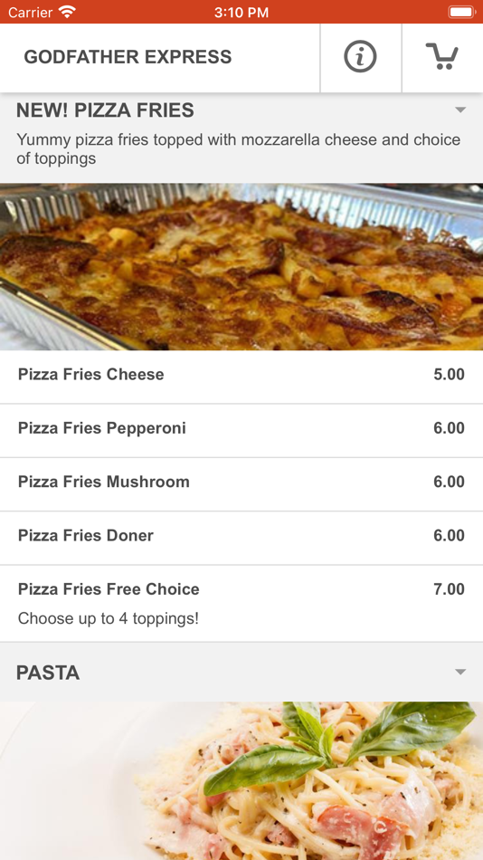 #2. Godfather Express - Hull (iOS) Podle: MealDash