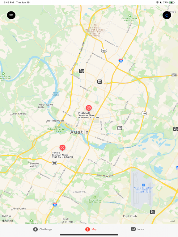 Run It! iPad screenshot 3 - Social Networking app