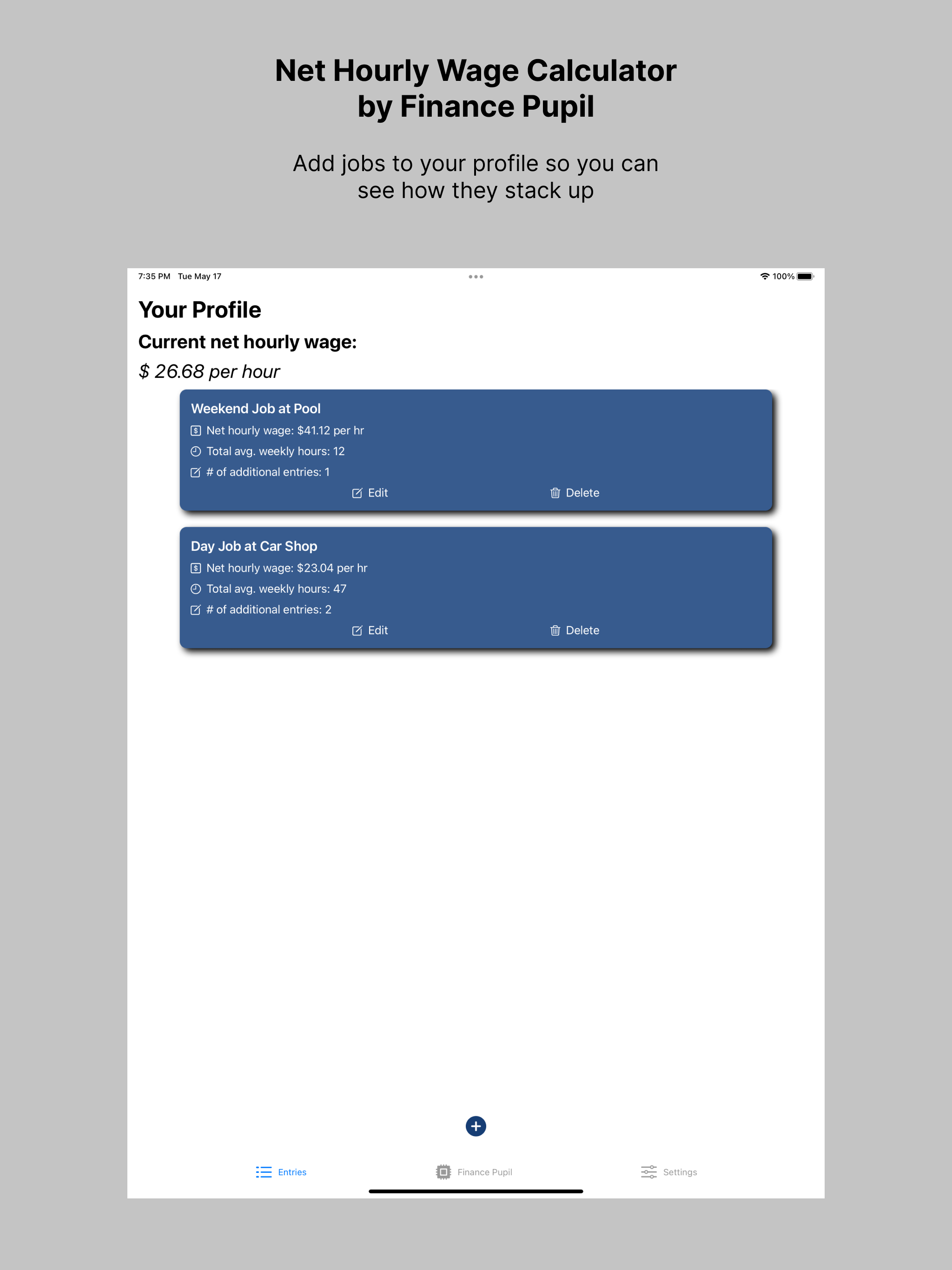 Net Hourly Wage Calculator screenshot 5