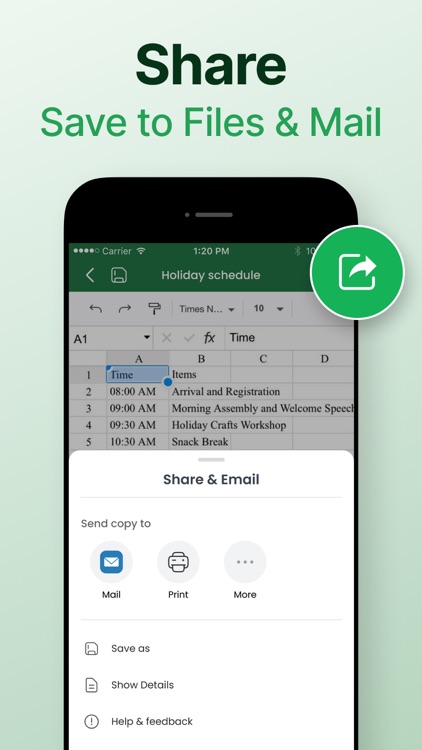 Sheets - Spreadsheet screenshot-3