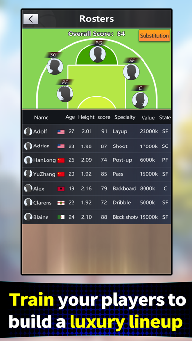Basketball Club Manager Screenshot