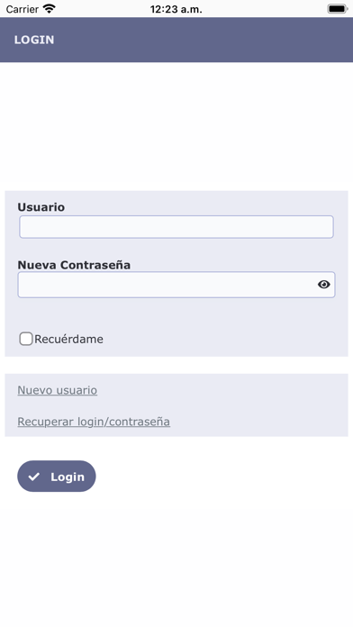 Cortes Electricos de Unidades Screenshot
