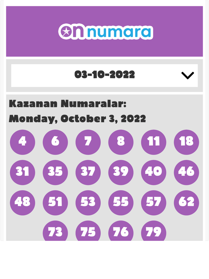 Şans Oyunları Sonucları