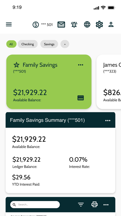 Bodcaw Bank Digital Banking Screenshot