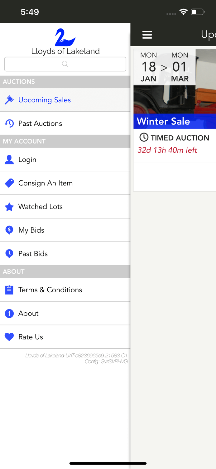 Lloyds of Lakeland Auction