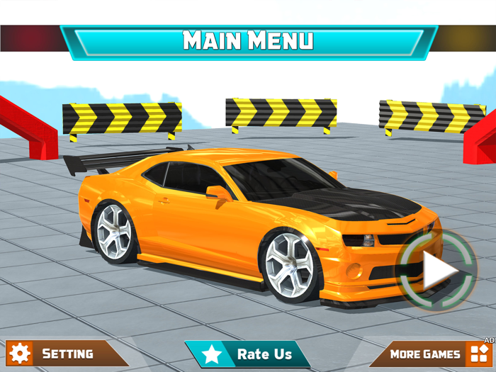 Crazy Mega Ramp Car Stunt