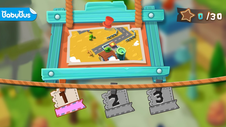 #1. Little Panda's Puzzle Town (iOS) Podle: BABYBUS CO.,LTD