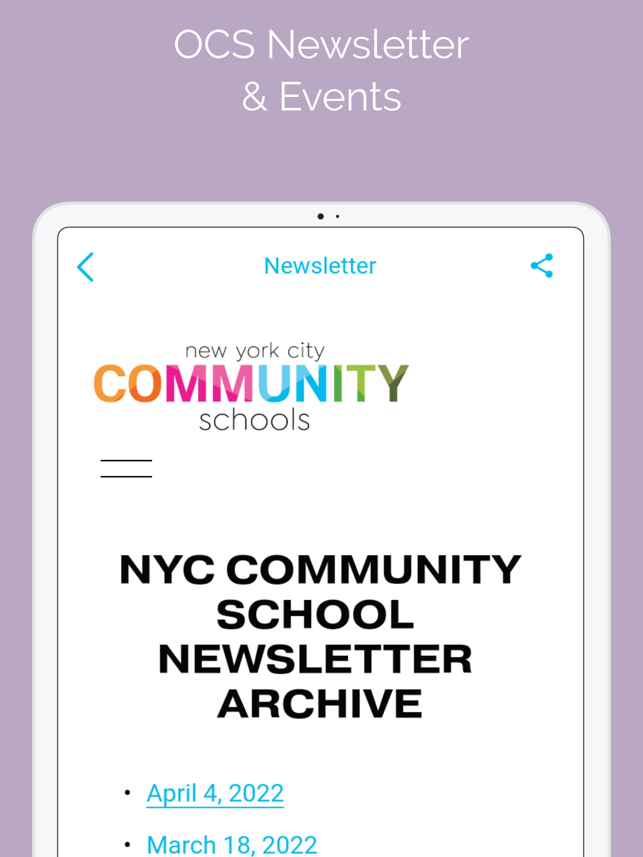 NYC Community Schools screenshot 6
