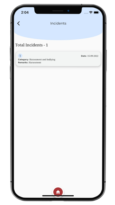 IHSM Student Screenshot
