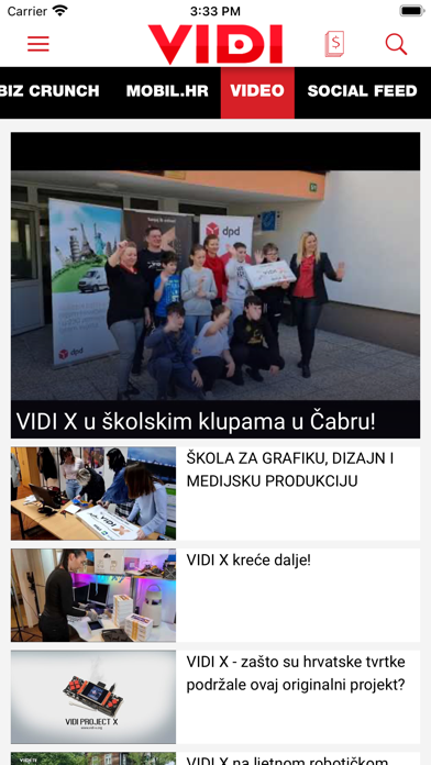 Vidi časopis Screenshot