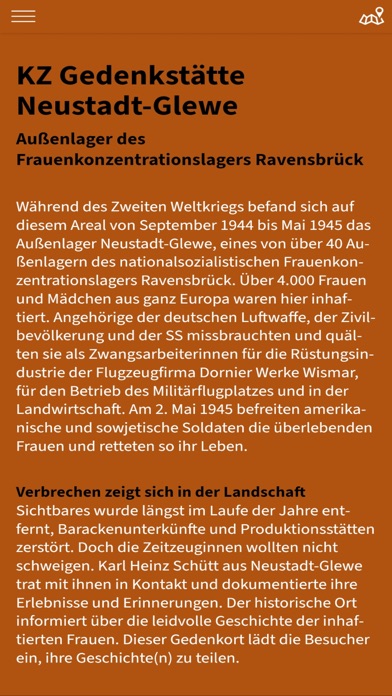 Gedenkstätte KZ Neustadt-Glewe Screenshot