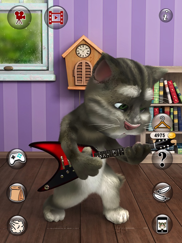 #4. Talking Tom Cat 2 for iPad (iOS) بواسطة: Outfit7 Limited