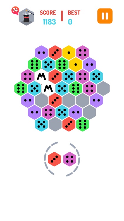 DomiMerge: Hexa Puzzle screenshot-3