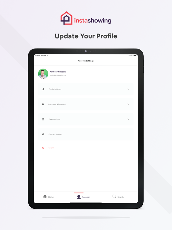 Instashowing iPad screenshot 5 - Business app