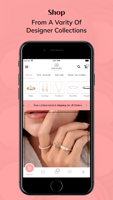 Amaari Fine Jewelry Screenshot
