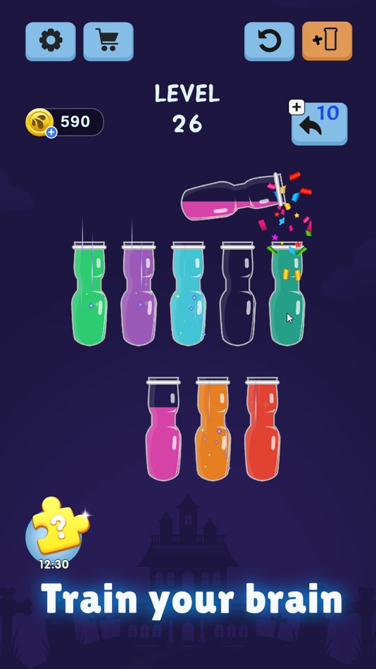 #4. Water Color Sort (iOS) 来自: Vnstart LLC