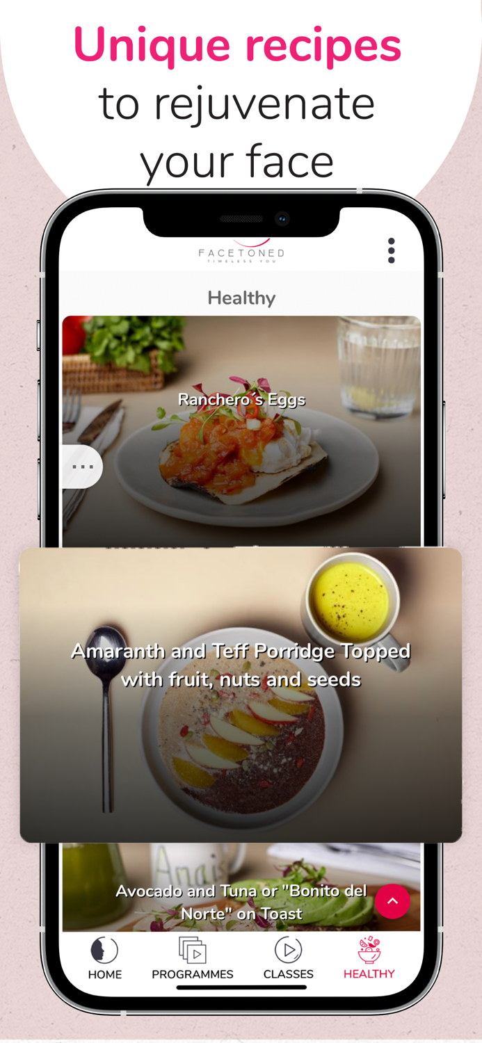 FaceToned Face Exercise App