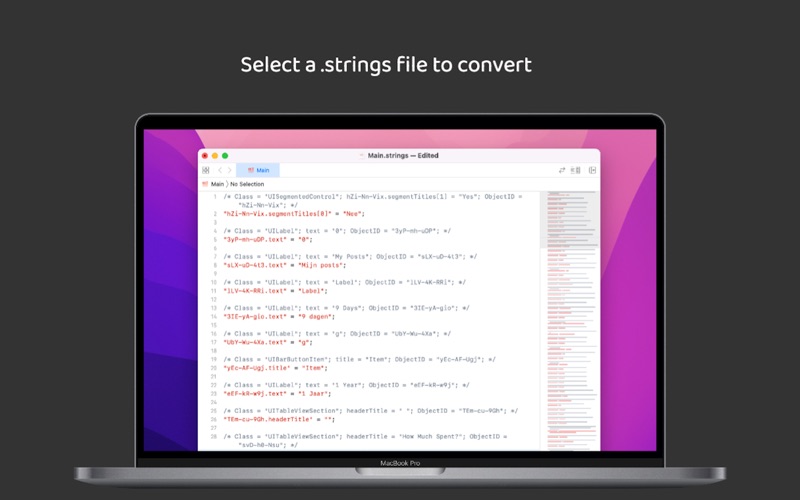 App screenshot