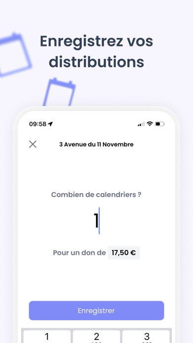 Screenshot 1 of CalendarSale App