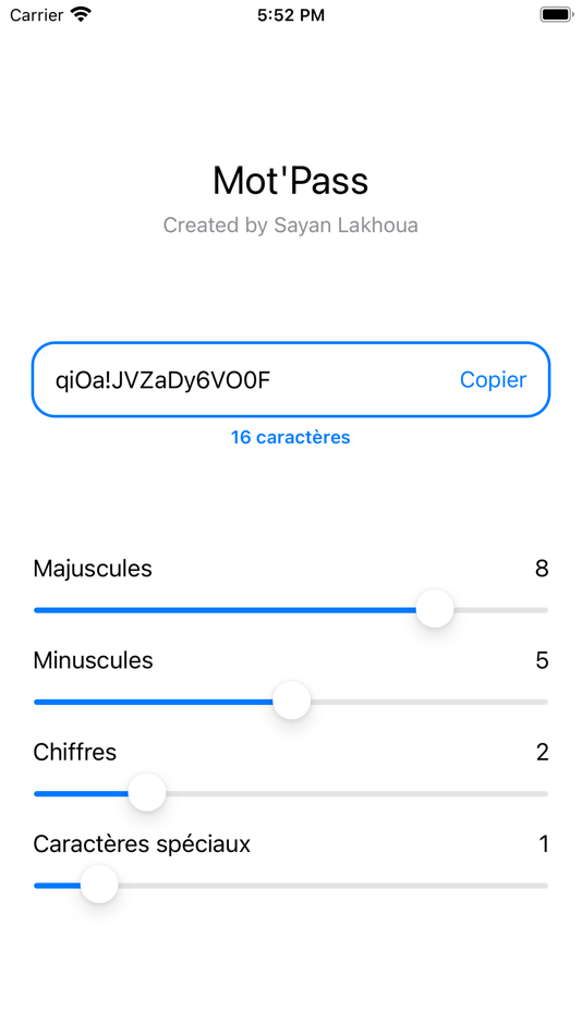 #4. Mot'Pass (iOS) 来自: Nayef Lakhoua