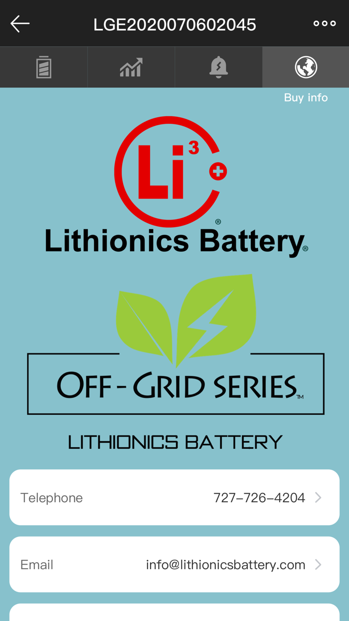 Off-Grid Battery