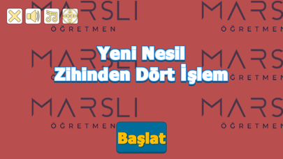 Zihinsel Dört işlem Screenshot