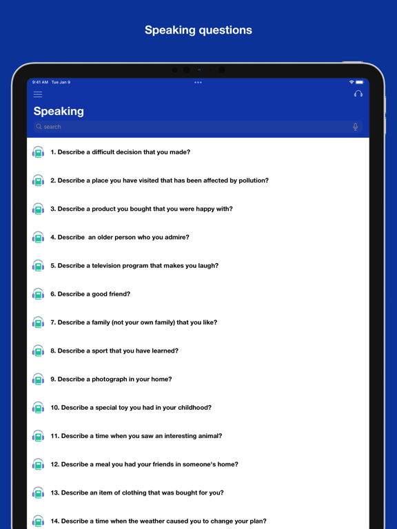 Screenshot #4 pour Master TOEFL, IELTS speaking