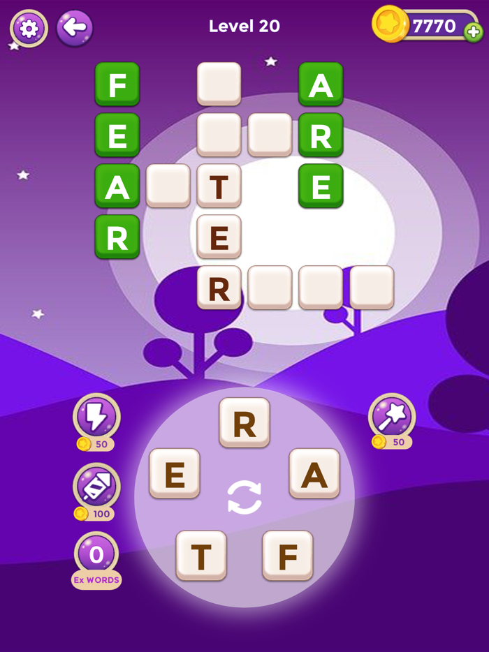 Word Cross-Word Search