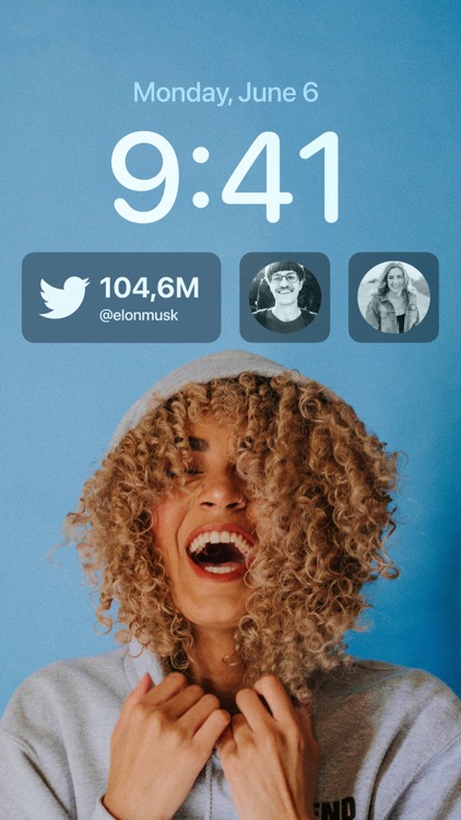 Lock Screen 17 Widget