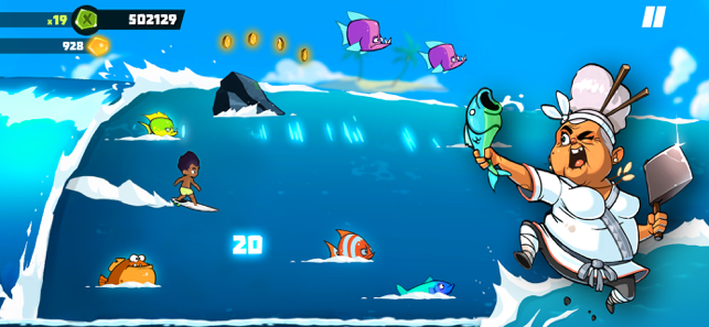 ‎Sushi Surf - Endless Run Fun Screenshot