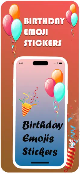Game screenshot Birthday Emojis Stickers mod apk