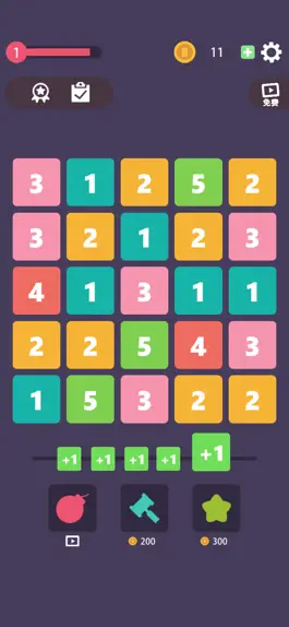 Game screenshot Merge Numbers ：2+2=4 apk