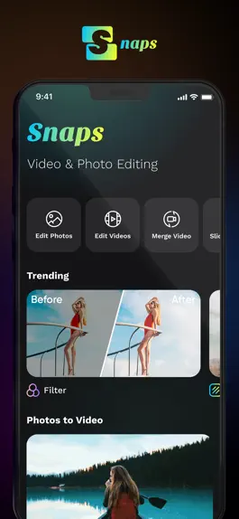 Game screenshot Snaps - Video & Photo Editor mod apk
