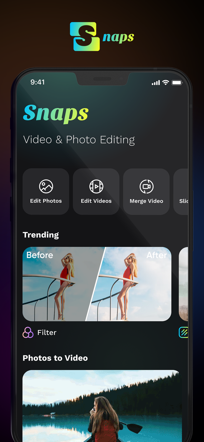 Snaps - Video and Photo Editor