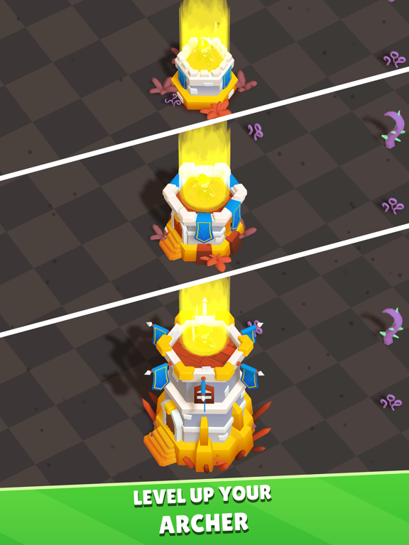 Idle Archer Tower Defense RPG iPad screenshot 7 - Games app