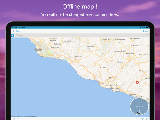 Screenshot #4 for La Réunion OffLine Map