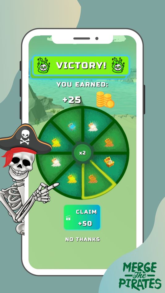 #6. Merge the Pirates (iOS) 由: AMAZOI Bilişim Sistemleri