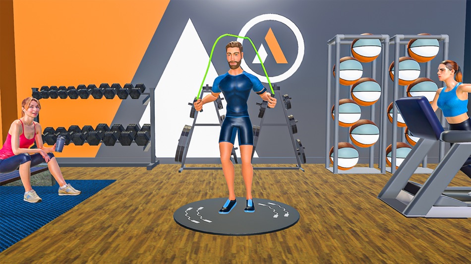 #2. Gym Tycoon Simulator Game (iOS) 由: Rao Touseef Ahmad