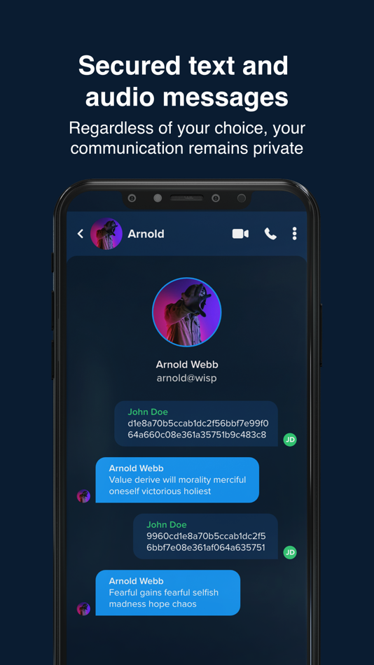 #4. Wispr (iOS) 由: CryptoDATA Tech S.R.L