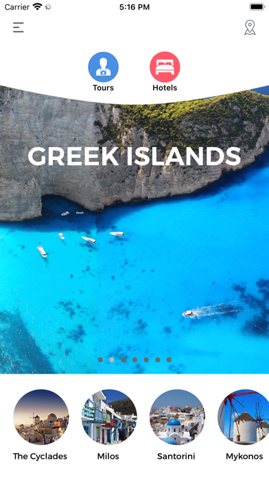 Greek Islands Travel Guide Screenshot