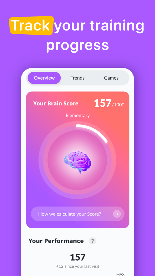 #3. Brain Games • Improve memory (iOS) 由: T&B PRO TEAM DOO