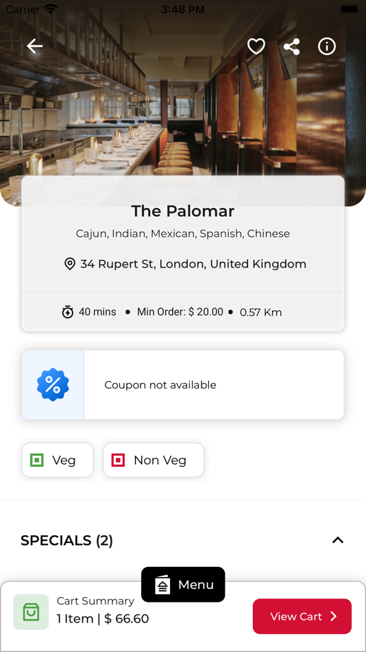 #4. YoYumm (iOS) Podle: Ablysoft Pvt. Ltd.