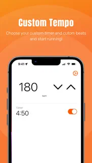 run tempo - runners metronome iphone screenshot 3